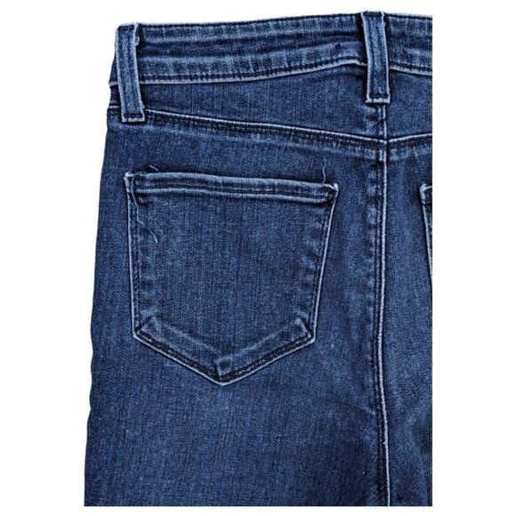 L'AGENCE Women's High Rise Skinny Margot Dark Wash Prime Blue Jeans Size 26 - Picture 11 of 14
